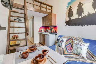 Апартаменты Globus Apart Санкт-Петербург Атмосферные четырехместные студии-8