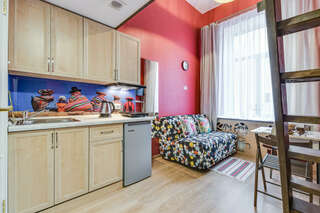 Апартаменты Globus Apart Санкт-Петербург Атмосферные четырехместные студии-10